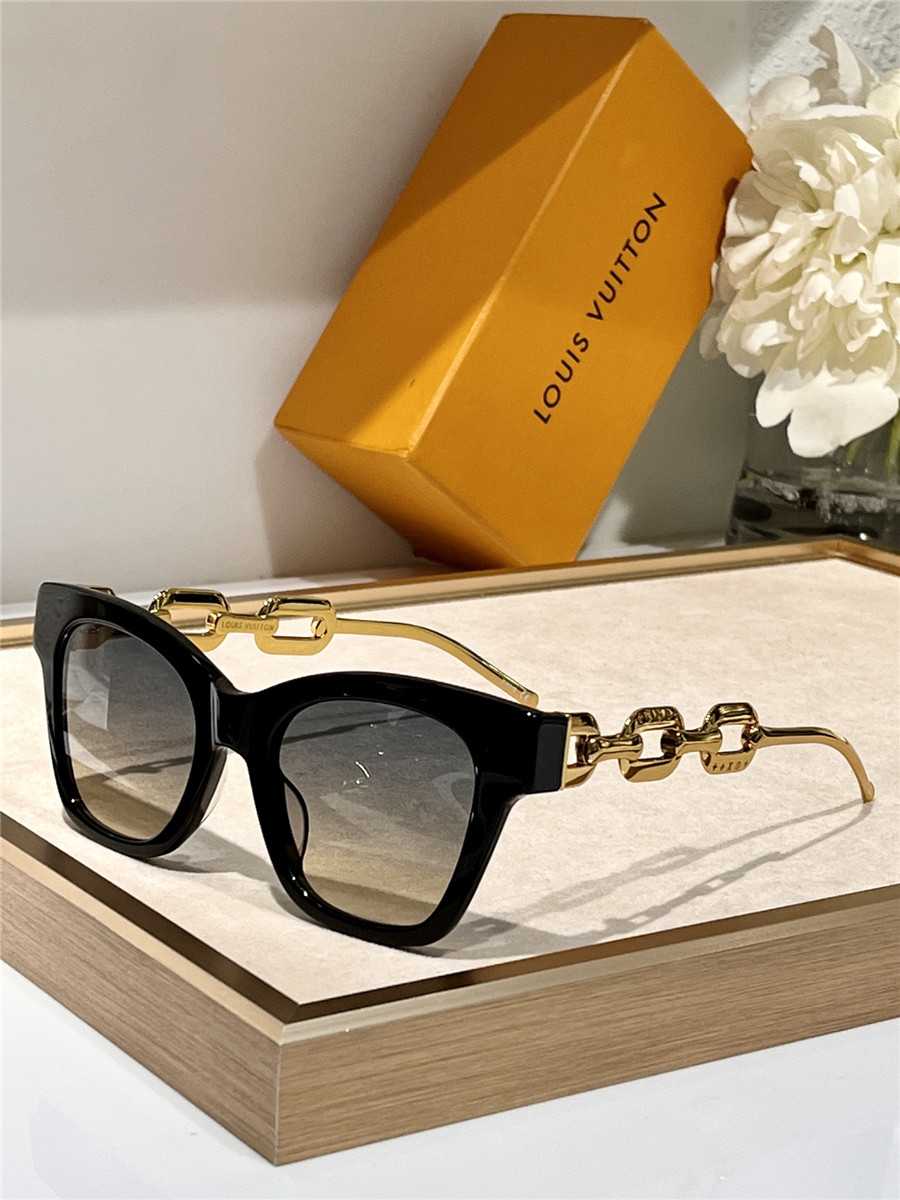 l0vis Vvtt0n lv metal chain sunglasses