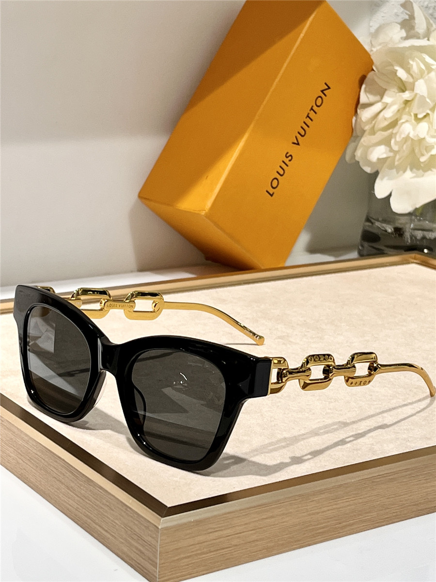 l0vis Vvtt0n lv metal chain sunglasses