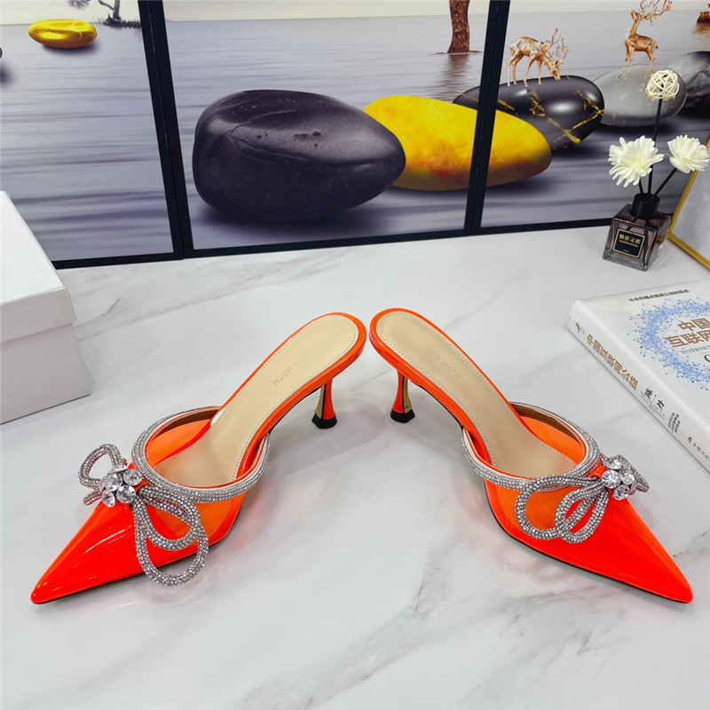 mach & mach double crystal heels