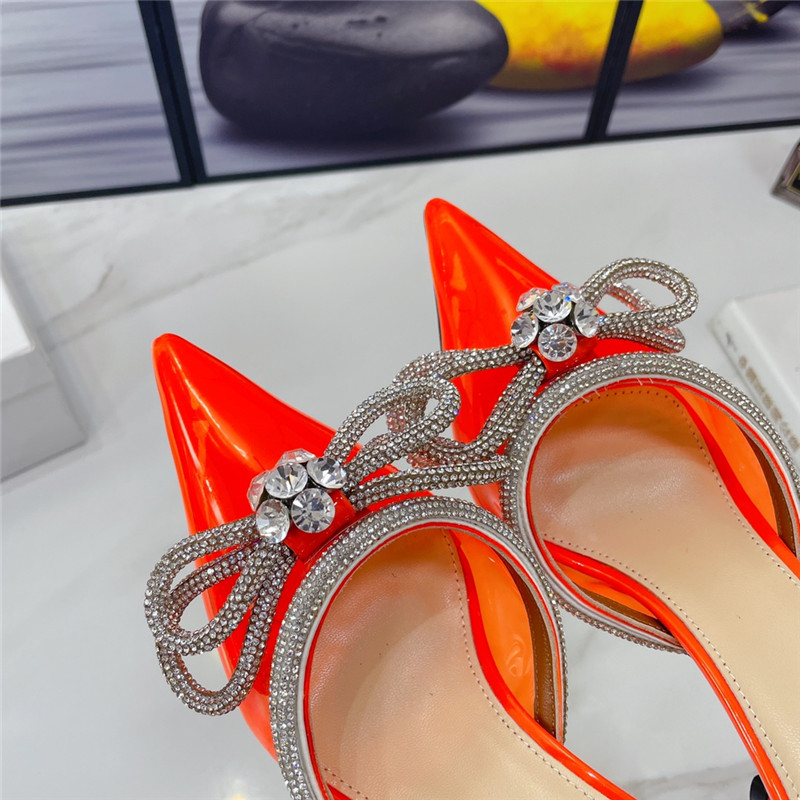 mach & mach double crystal heels