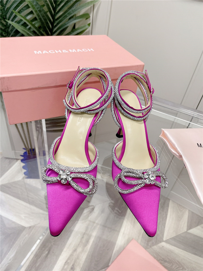 mach & mach crystal  heels
