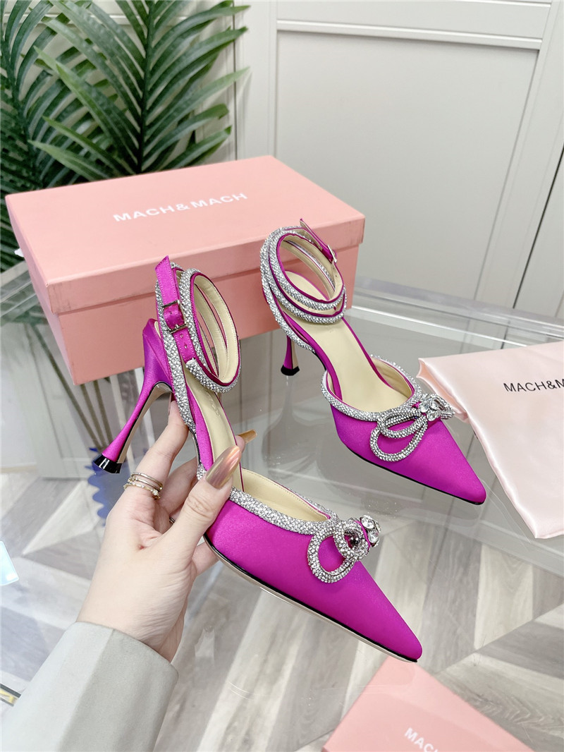 mach & mach crystal  heels