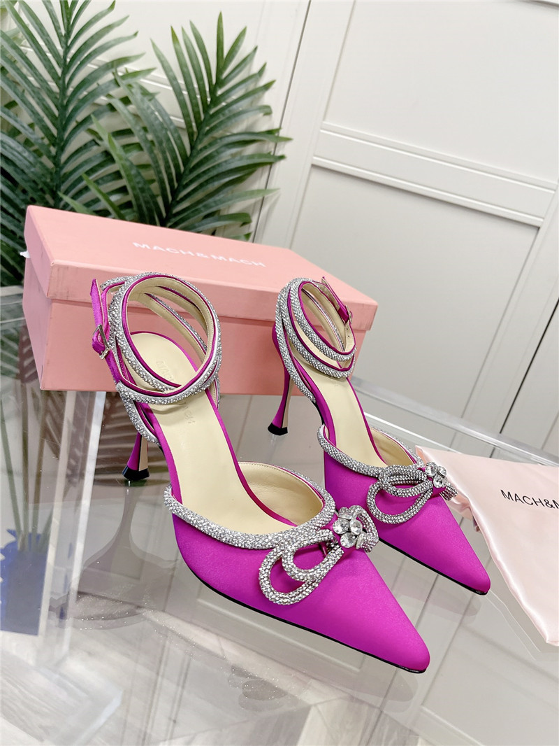 mach & mach crystal  heels