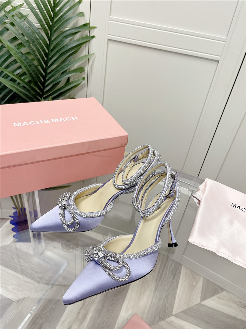 mach & mach crystal  heels