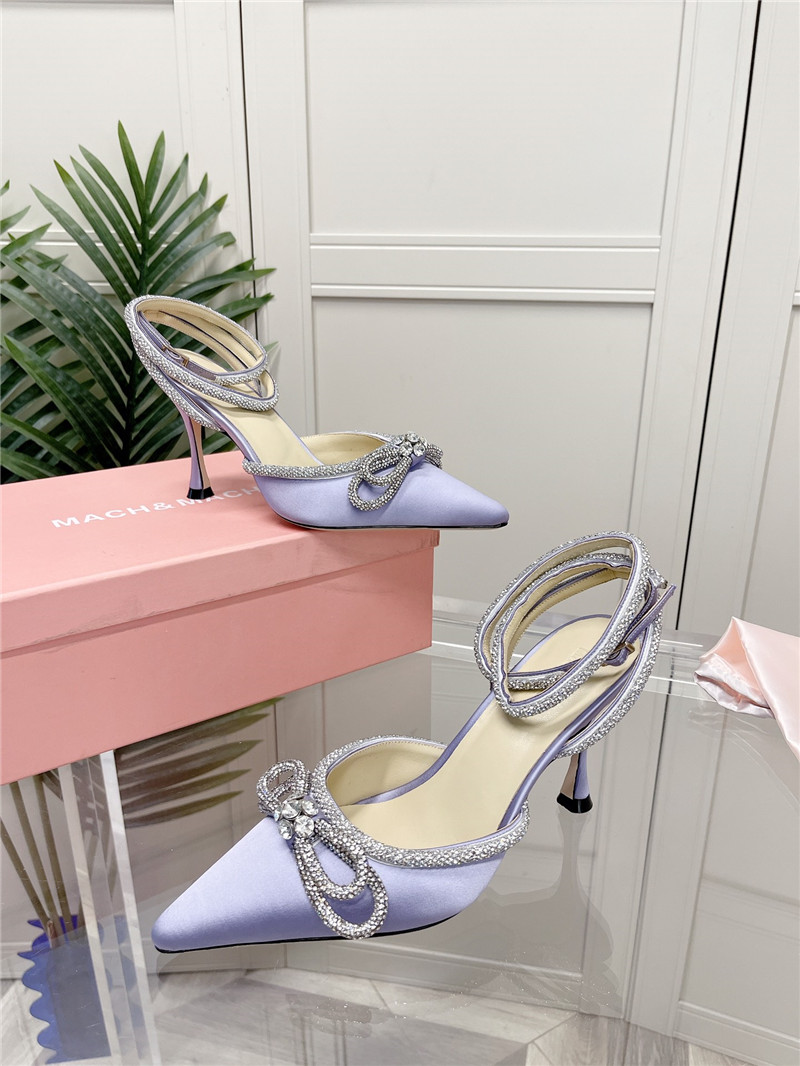 mach & mach crystal  heels