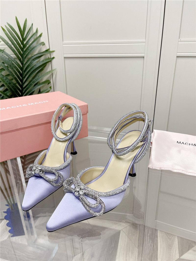 mach & mach crystal  heels