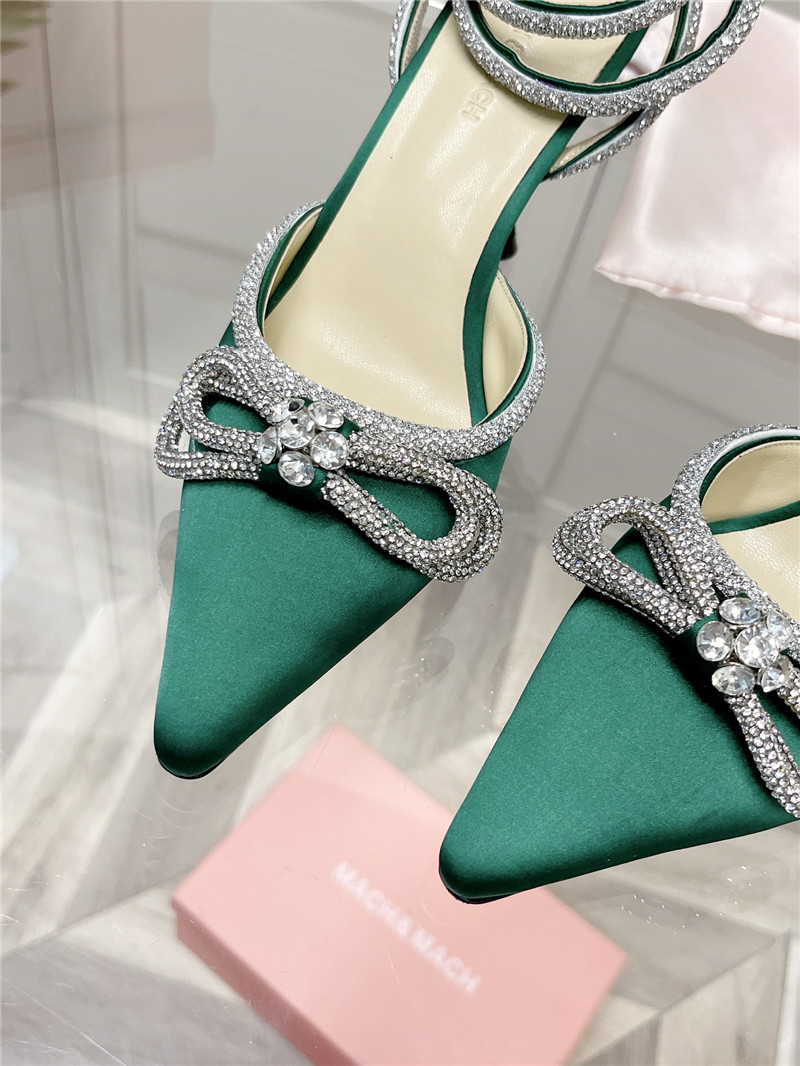 mach & mach crystal  heels