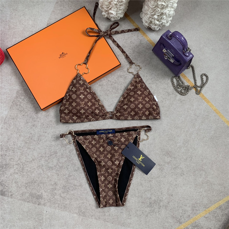 l0vis Vvtt0n lv bustier bikini swimsuit