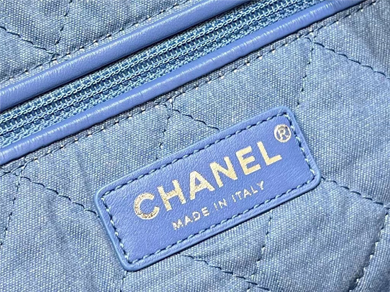 Ch**el colorful 22 handbag denim bag
