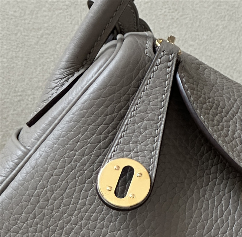 H**me5 mini lindy bag grey