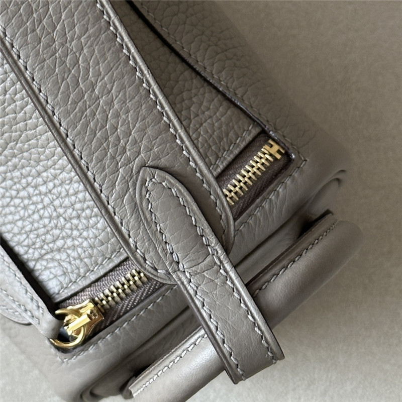 H**me5 mini lindy bag grey