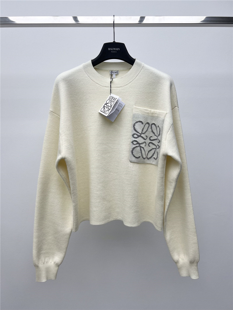 L0ew* classic crew neck loose short