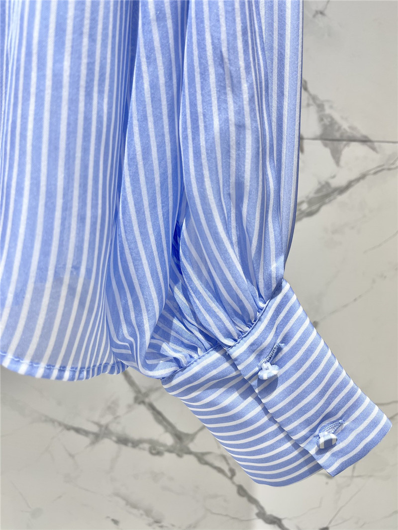 Va1e*ntin0 silk vertical shirt