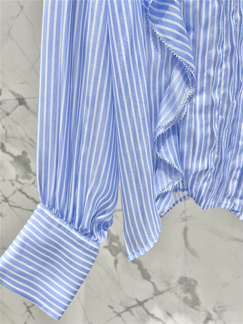 Va1e*ntin0 silk vertical shirt