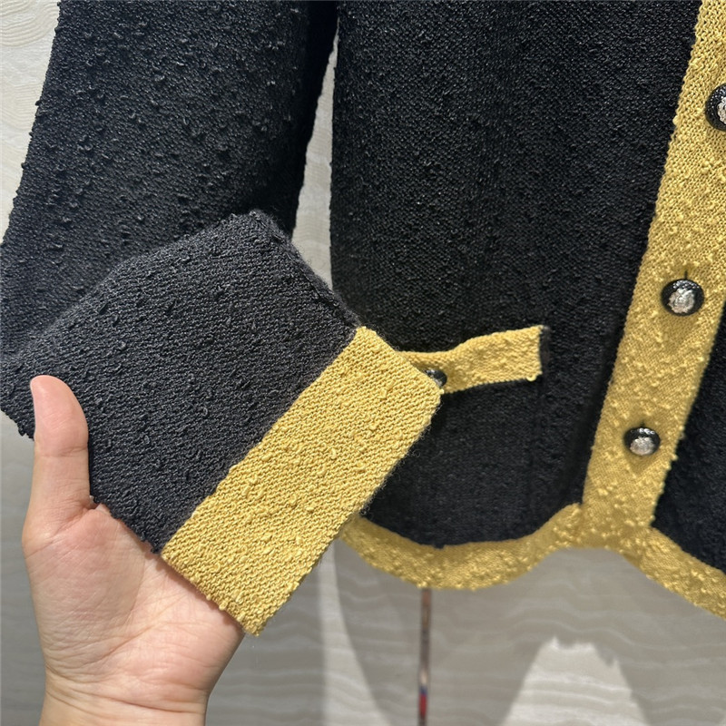 Ch**el v-neck cardigan coat