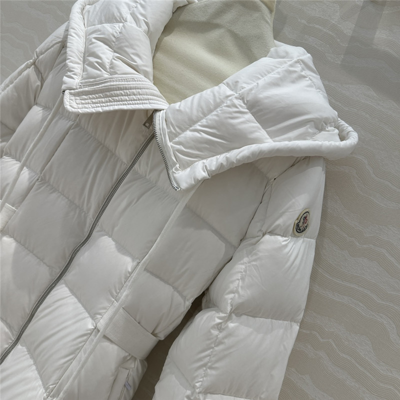 Moncler Long Hooded Down Jacket