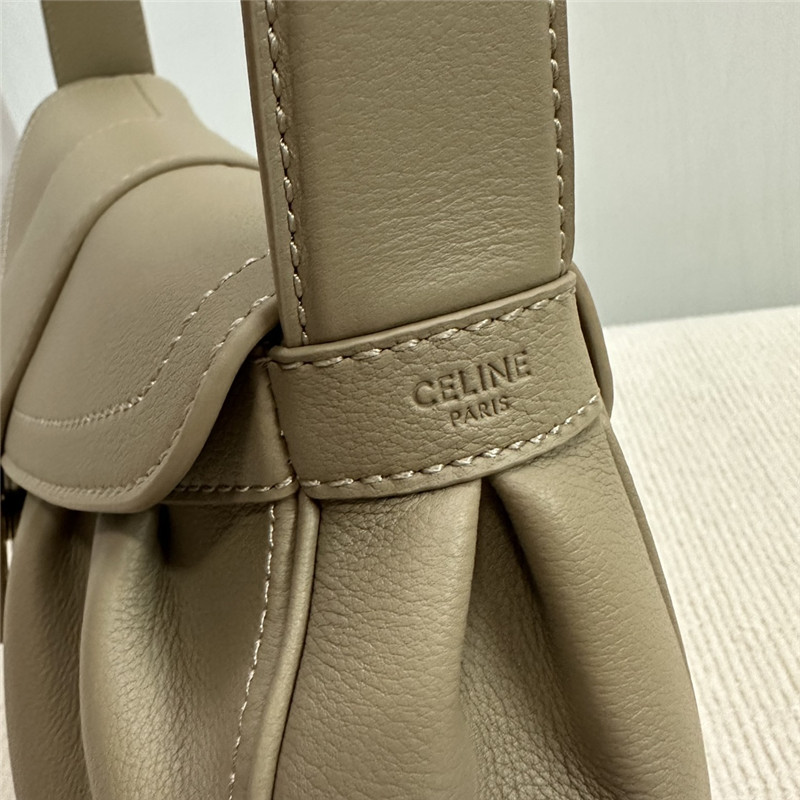 Ce1i*e polly medium leather shoulder bag