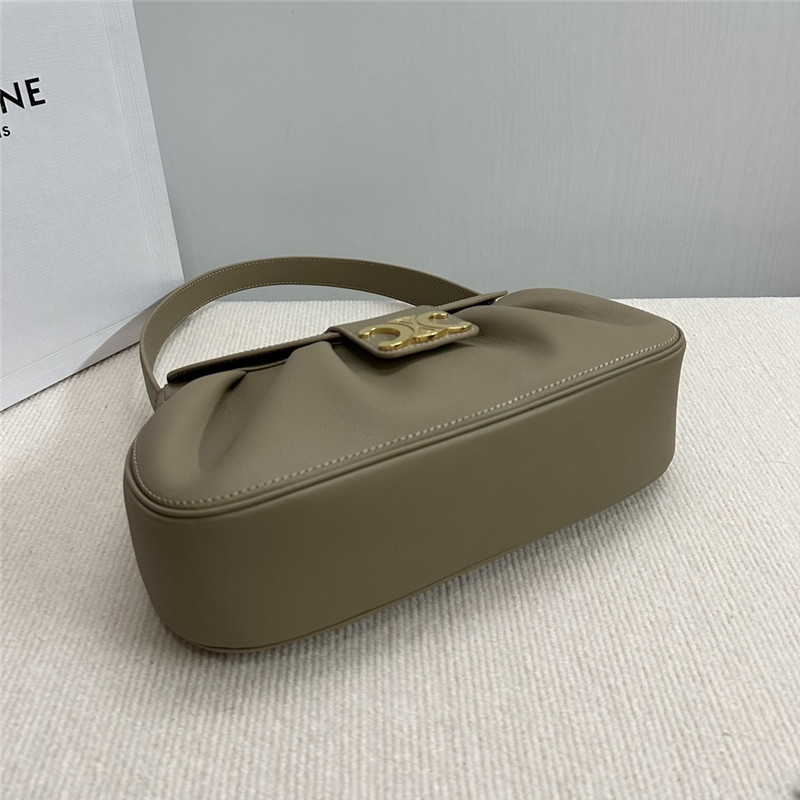 Ce1i*e polly medium leather shoulder bag