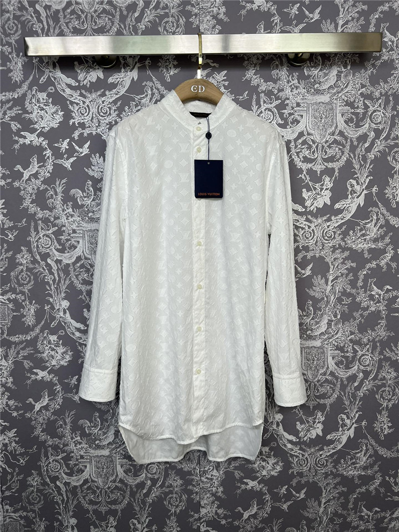 l0vis Vvtt0n lv jacquard long shirt