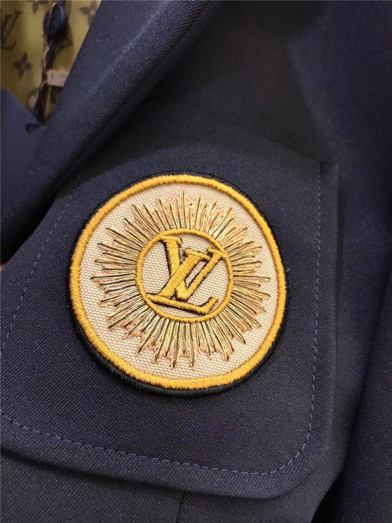 l0vis Vvtt0n lv single-breasted suit jacket