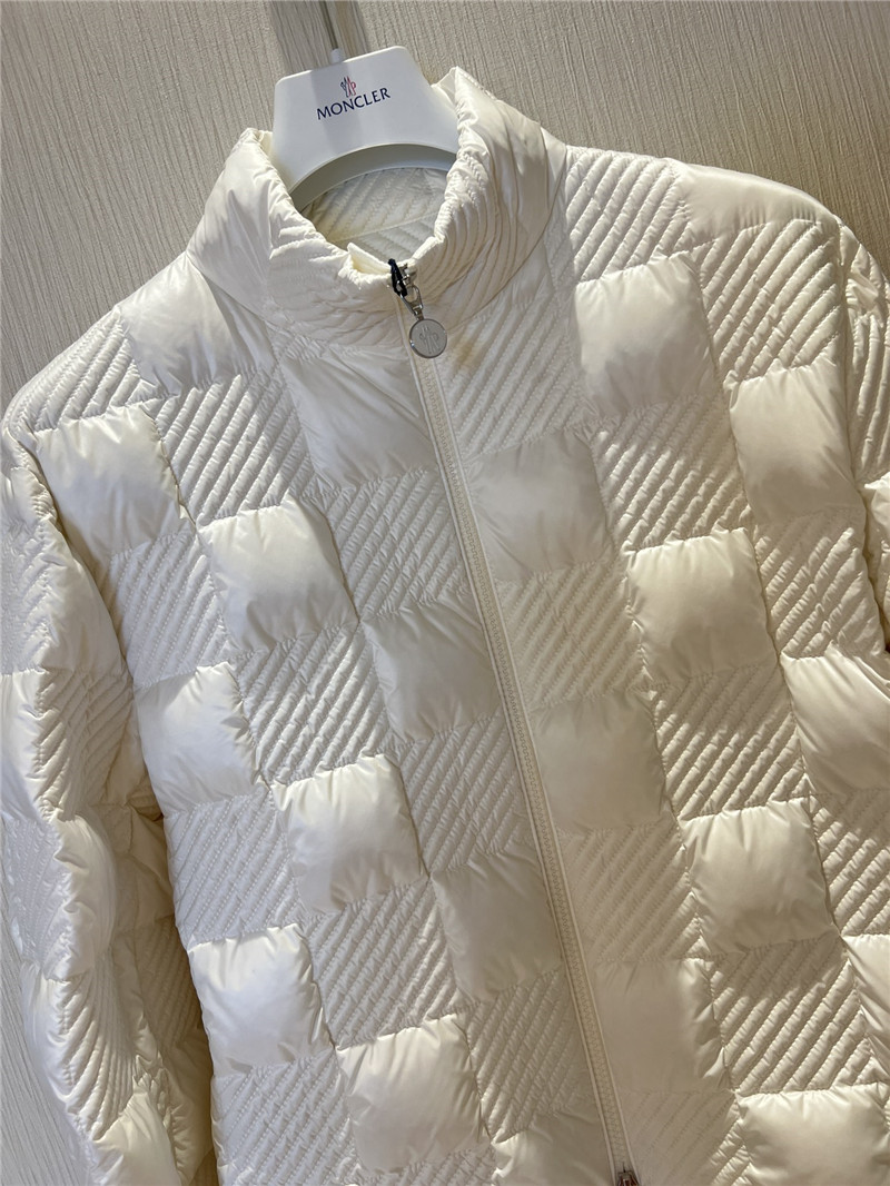 Moncler Checkerboard Down Jacket