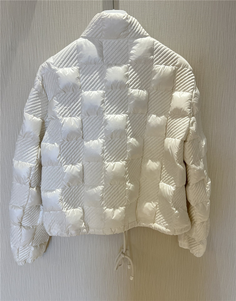 Moncler Checkerboard Down Jacket