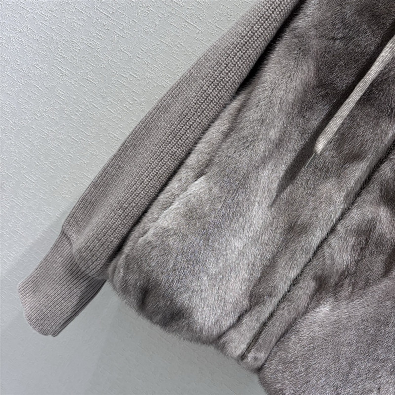 L0r0 P1ana mink cashmere coat