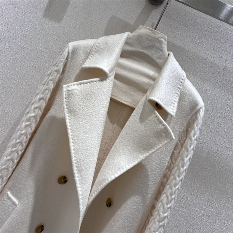 Vanitoo long cashmere wool long coat