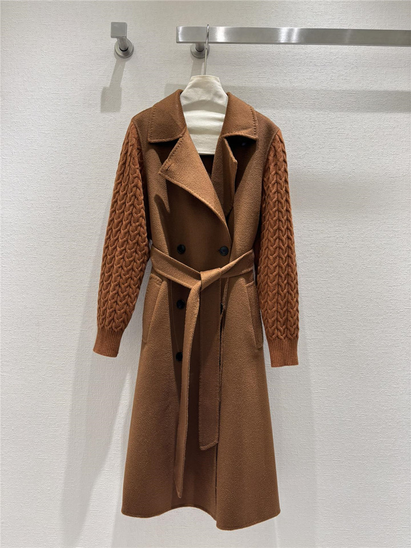 Vanitoo long cashmere wool long coat