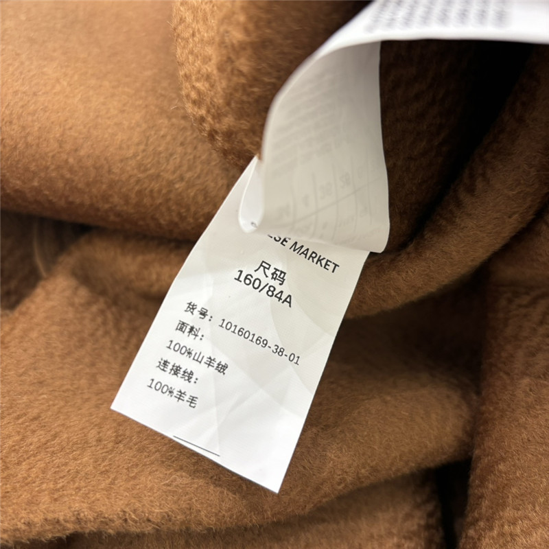 Vanitoo long cashmere wool long coat
