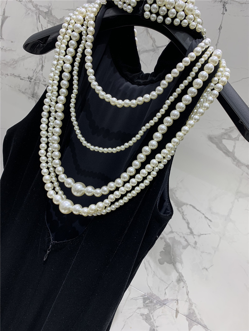 Balmain pearl dress
