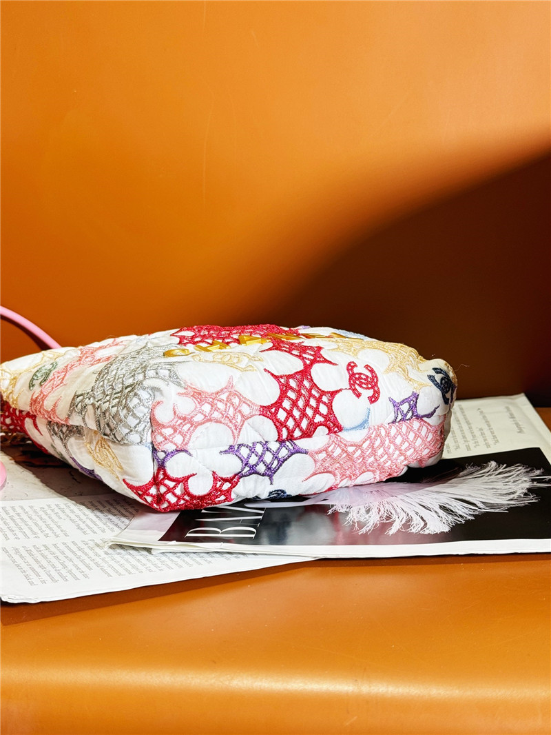 Ch**el flower patterns mini 22 bag