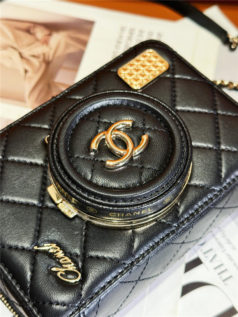 Ch**el black camera bag