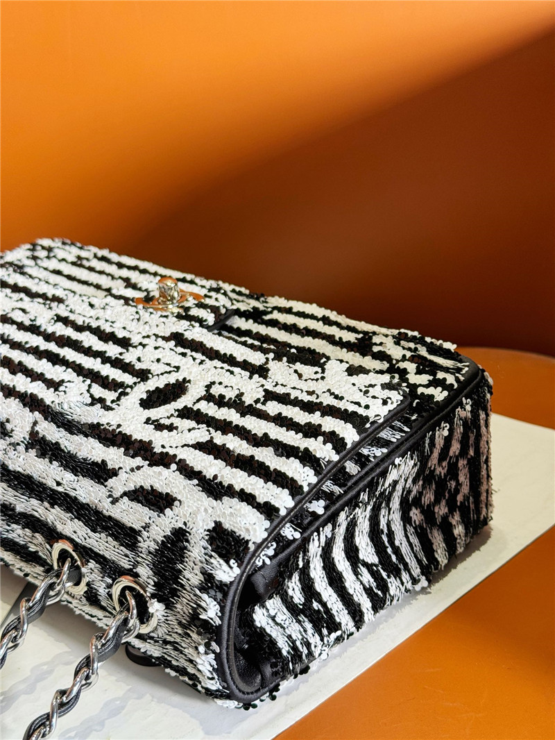 Ch**el sequin cf bag