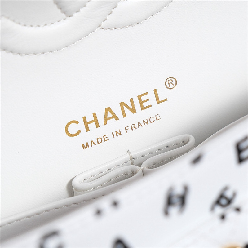 Ch**el limited edition graffiti letter cf bag