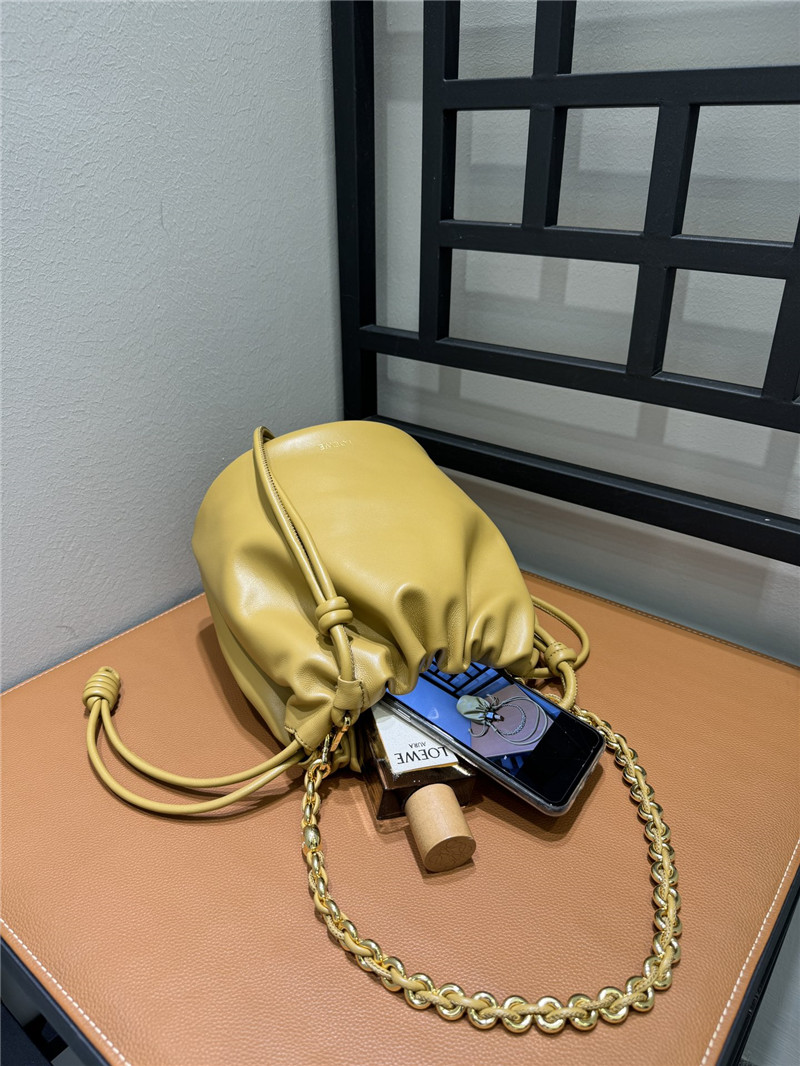 L0ew* flamenco leather shoulder bag