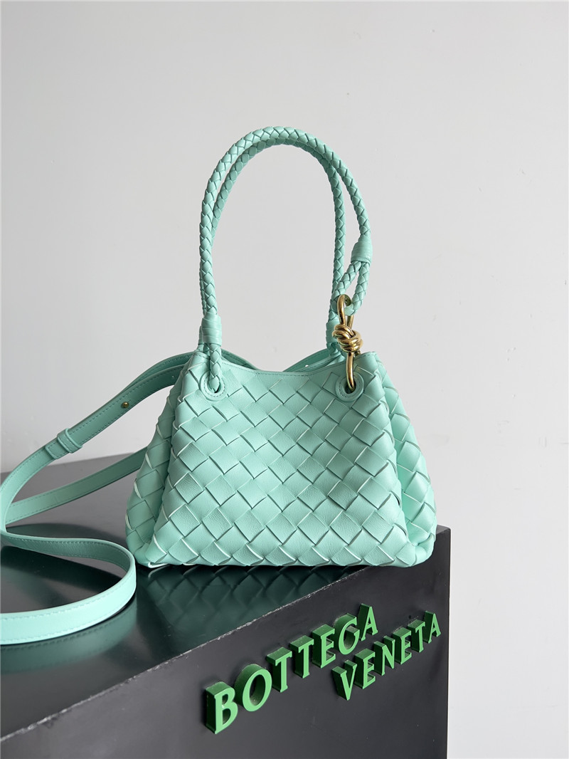 b0tt*ga Ven*ta small andiamo parachute bag in blue