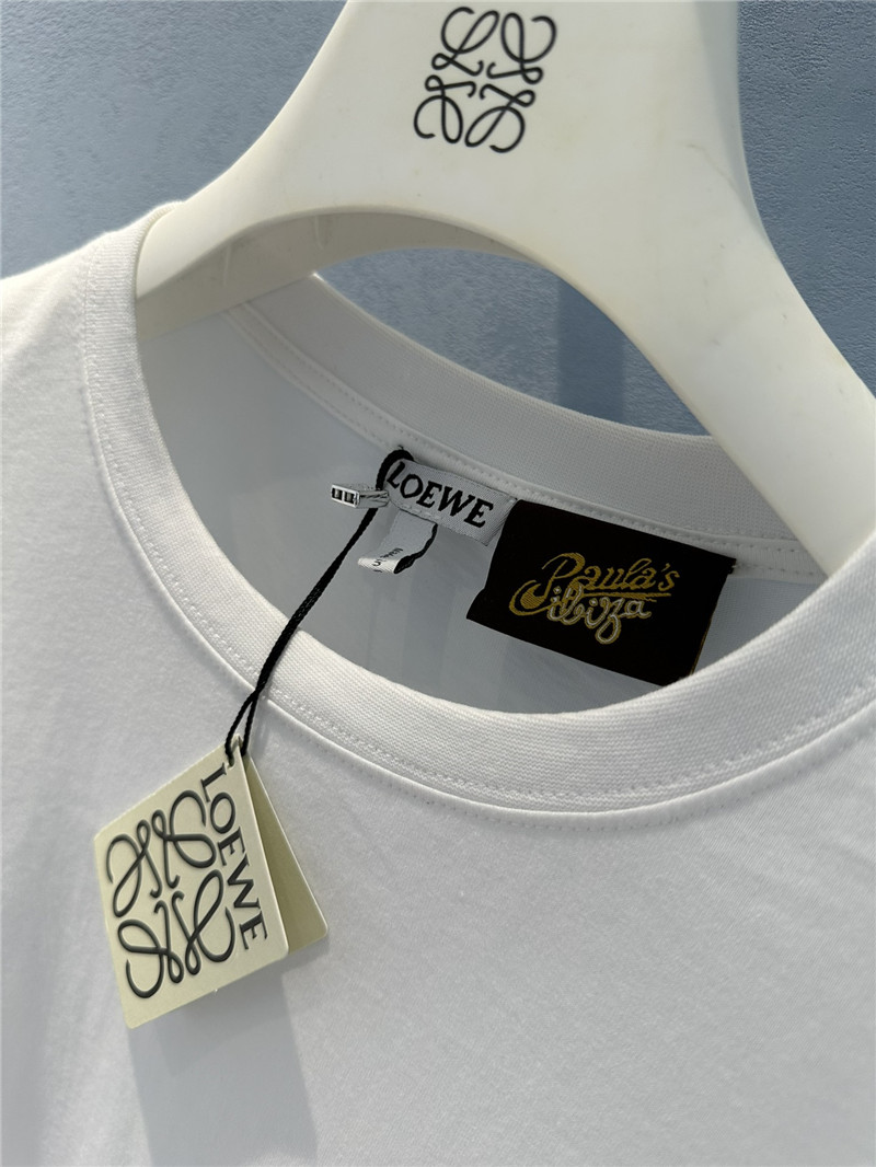L0ew* gradient logo short sleeve t-shirt