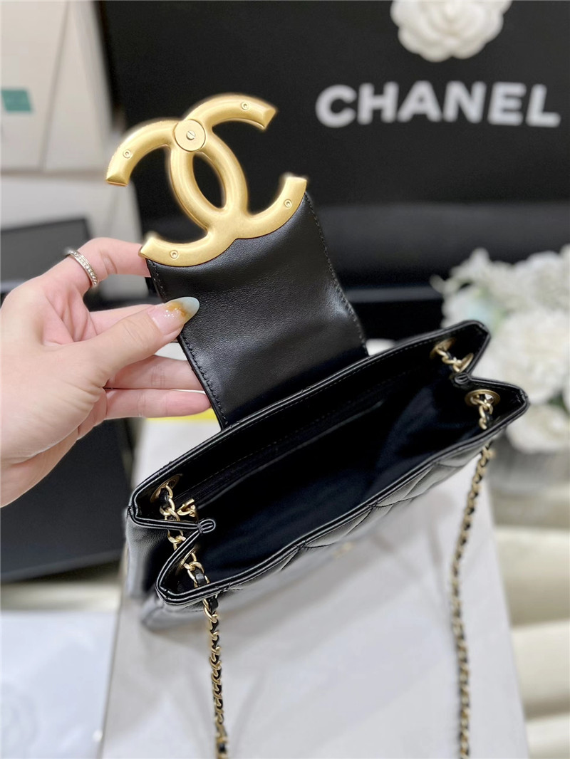 Ch**el Ch**el logo tote hobo bag