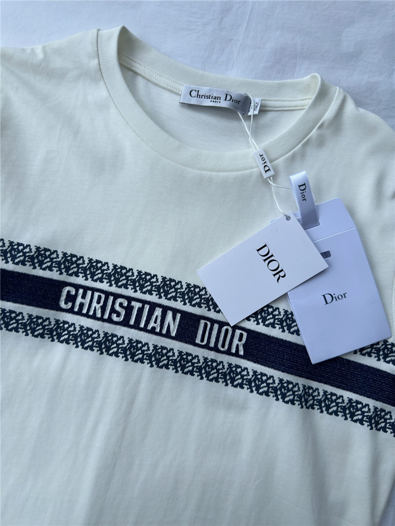 D10r embroidery printed short sleeve t-shirt