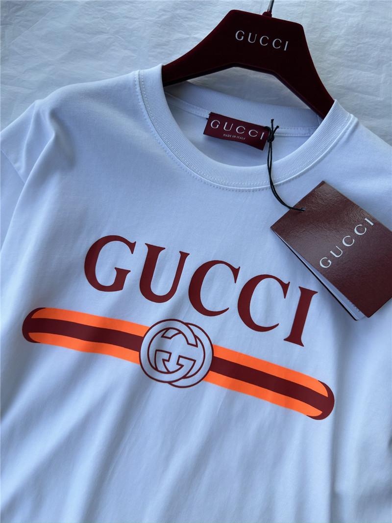 Gvc*1 classic monogrammed short sleeve t-shirt