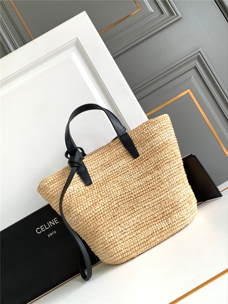 Ce1i*e teen plant cowhide classic basket bag