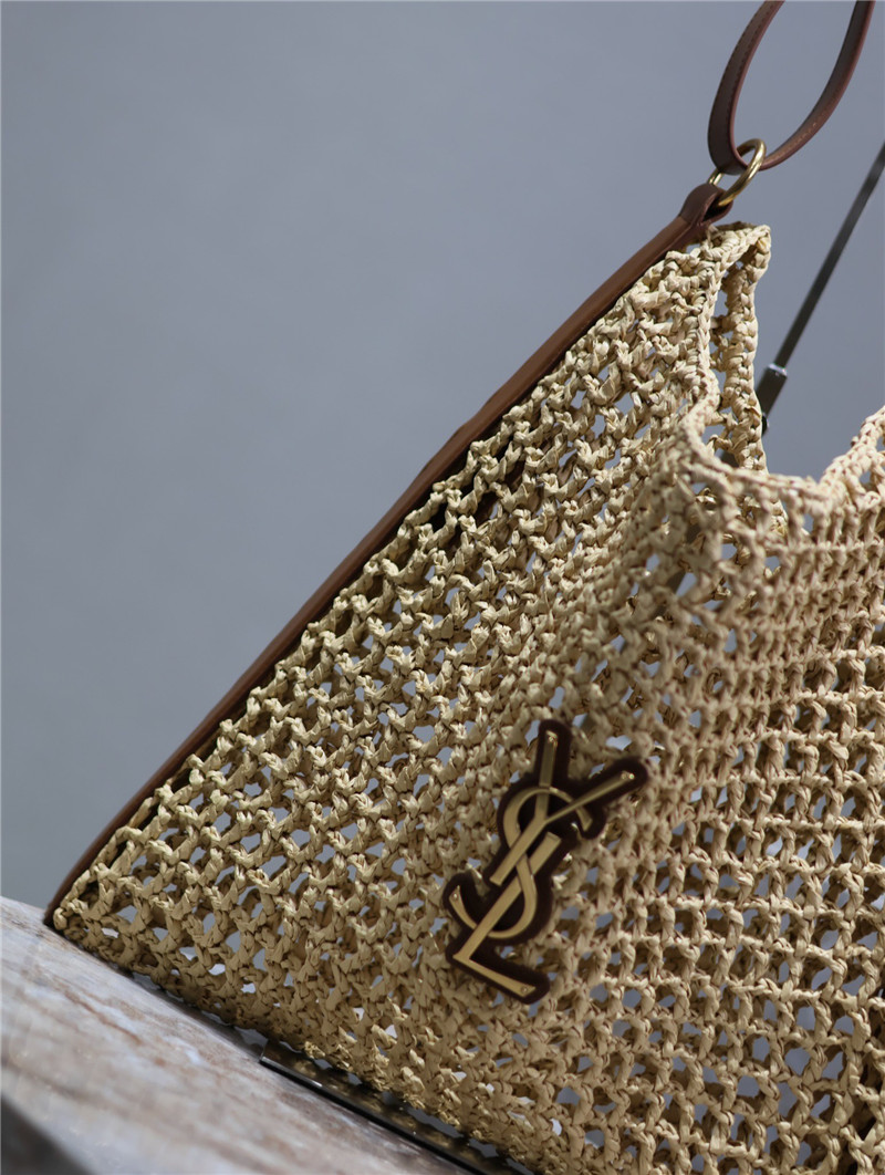 Y51 oxalis raffia shoulder bag