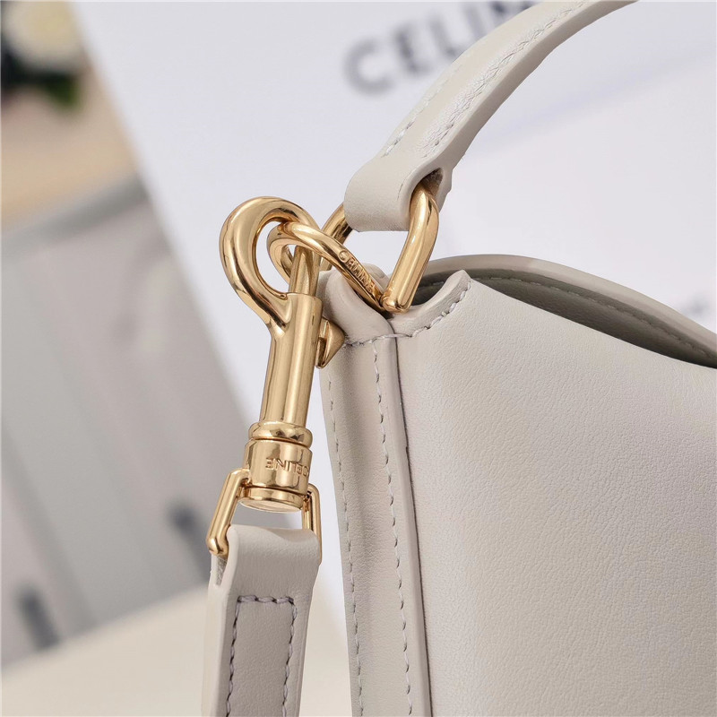 Ce1i*e mini bucket bag in beige