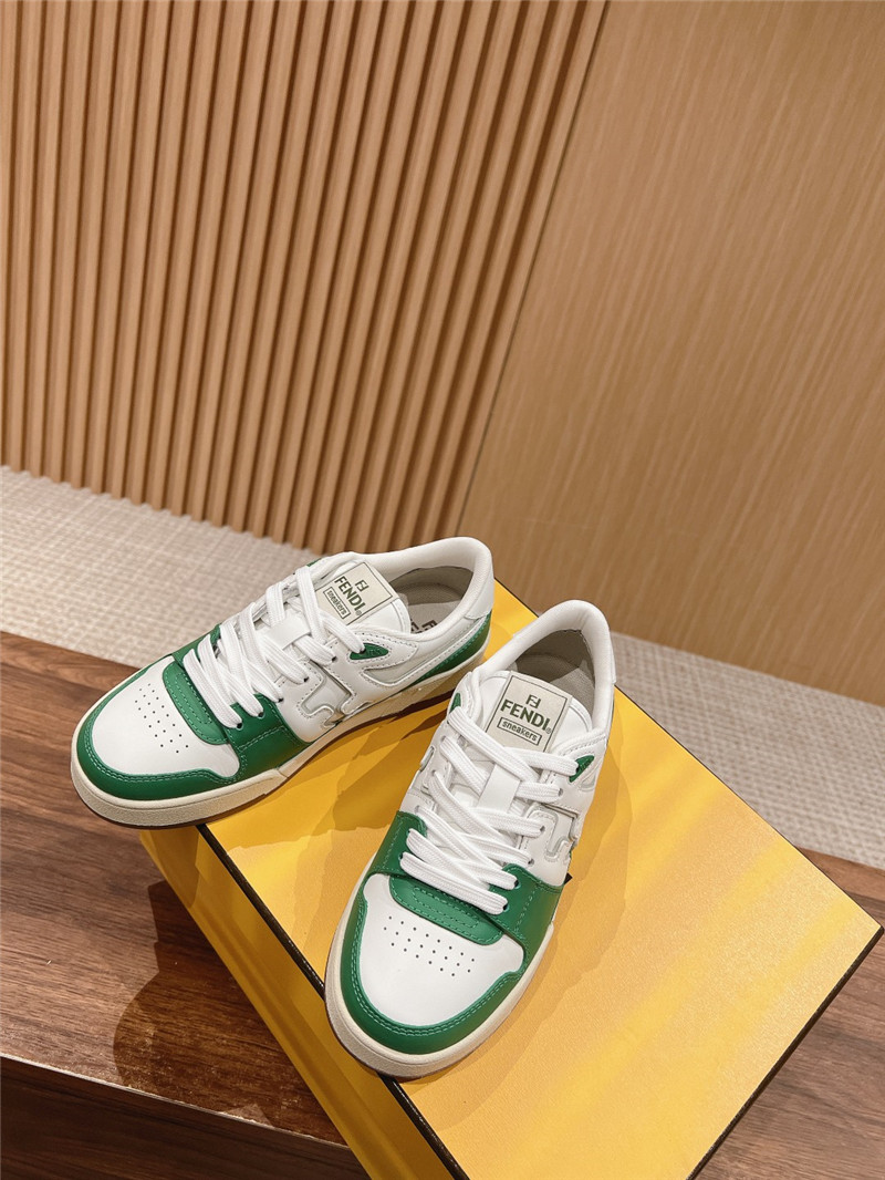 F**di logo women’s sneakers in green