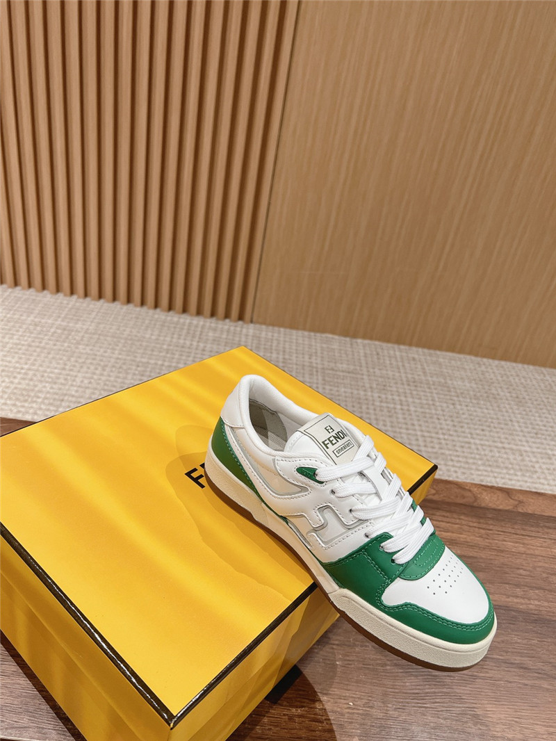 F**di logo women’s sneakers in green