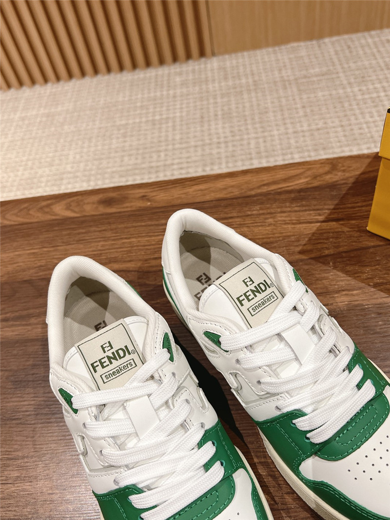 F**di logo women’s sneakers in green