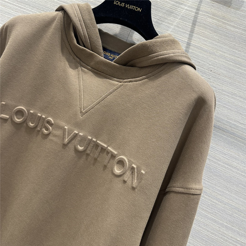 l0vis Vvtt0n lv hooded logo sports sweatshirt suit