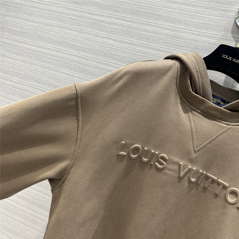 l0vis Vvtt0n lv hooded logo sports sweatshirt suit