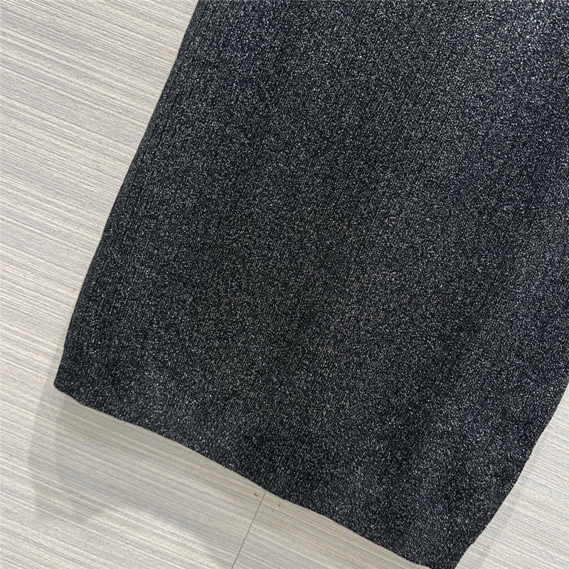Gvc*1 starry silver silk special yarn knitted skirt